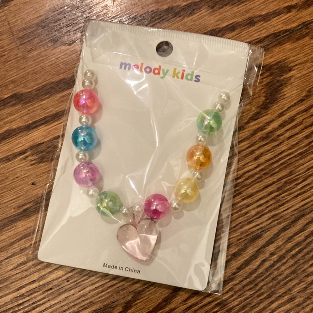 Beaded Heart Necklace